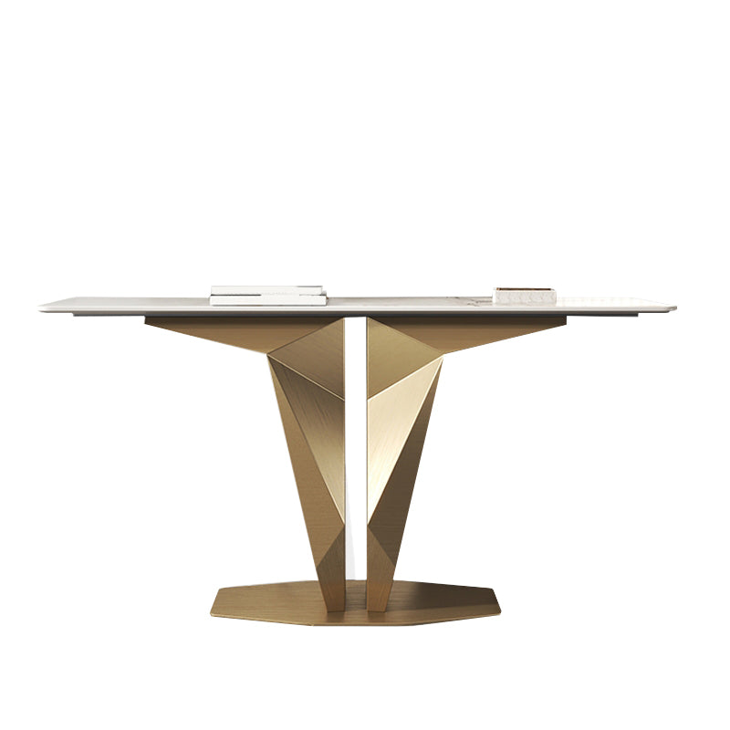 Tavolo della console contemporanea a forma di rettangolo