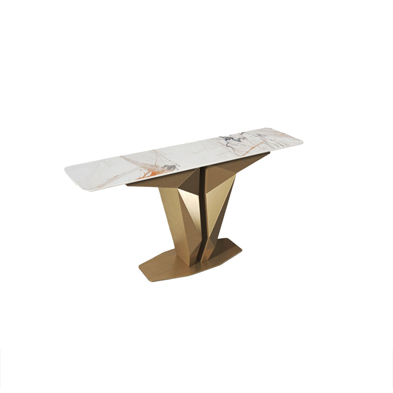 Tavolo della console contemporanea a forma di rettangolo