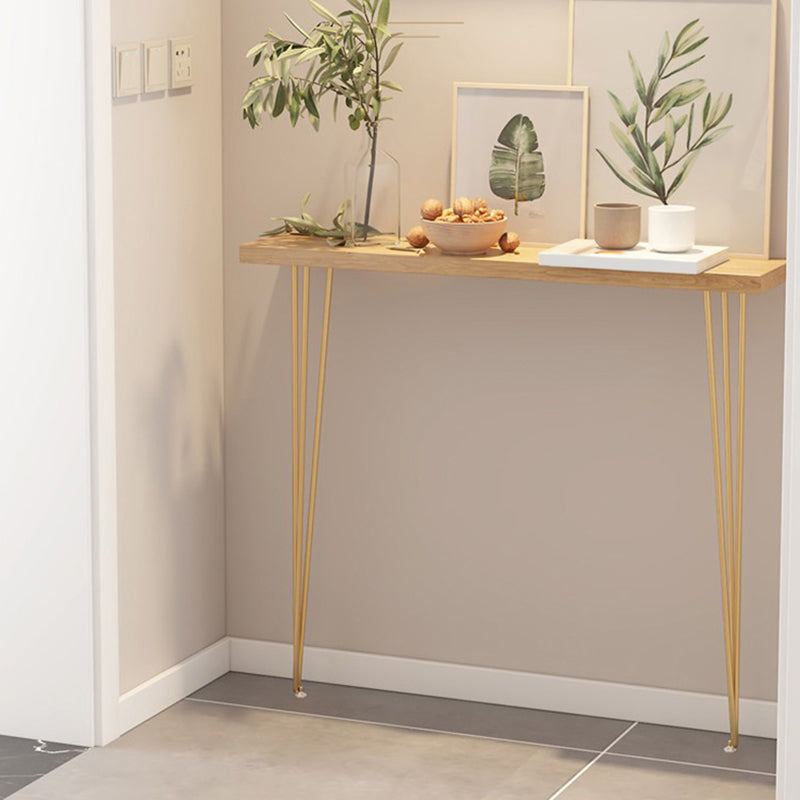 Tavolo della console contemporanea a forma di rettangolo