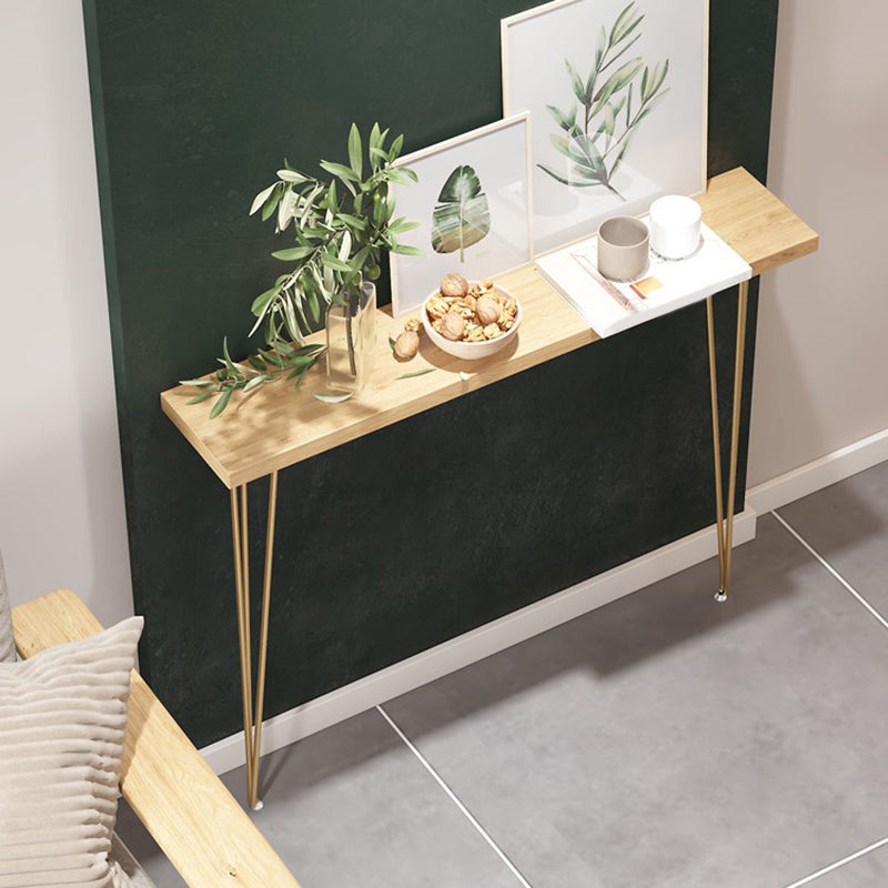 Tavolo della console contemporanea a forma di rettangolo