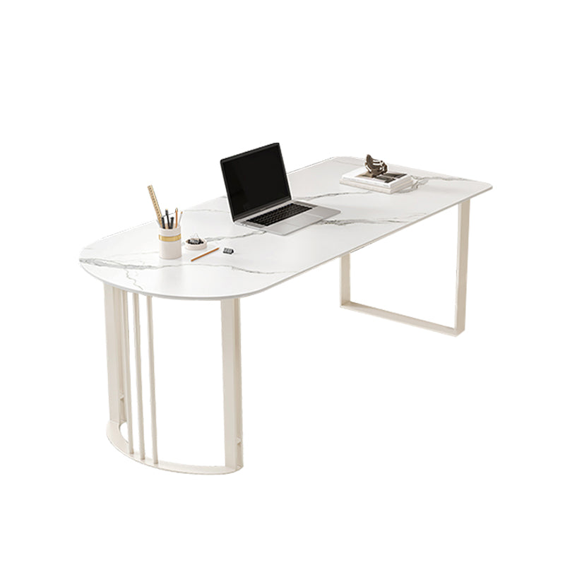 Peninsula Stone Top Office bureau de style moderne de style de style pour le bureau
