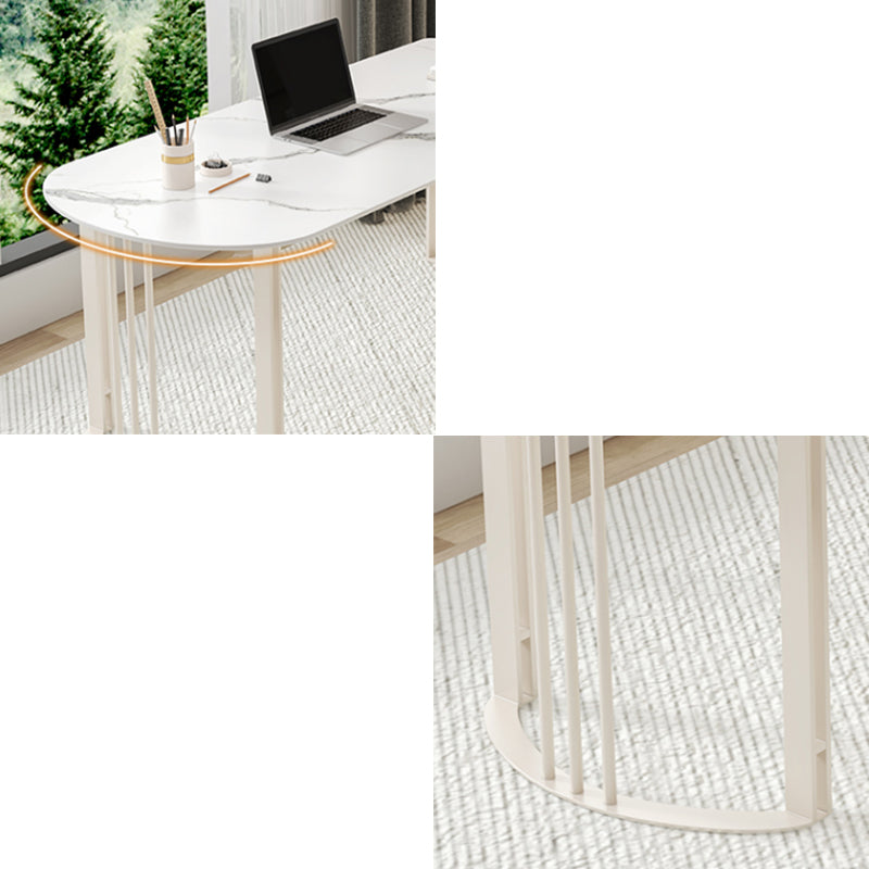 Peninsula Stone Top Office bureau de style moderne de style de style pour le bureau