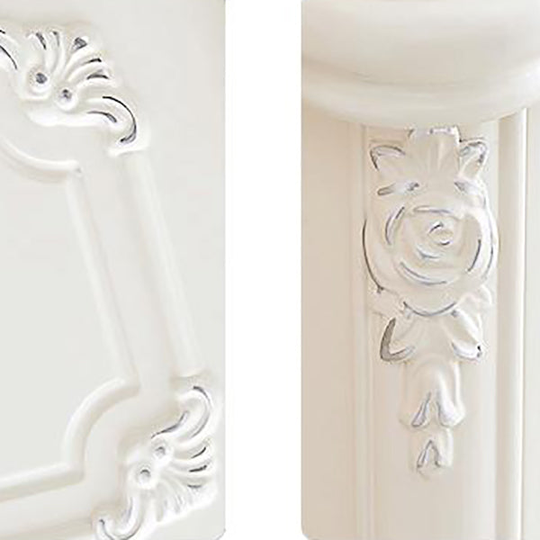 Modern de almacenamiento tocador de cofre cofre de madera con puertas