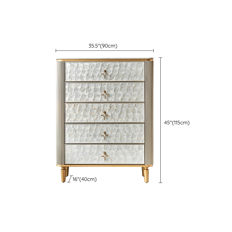 Cofensador de cofres de almacenamiento de piedra Cofre de almacenamiento moderno para dormitorio