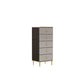 Modern Storage Chest Dresser Stone Storage Chest with 5 Drawers