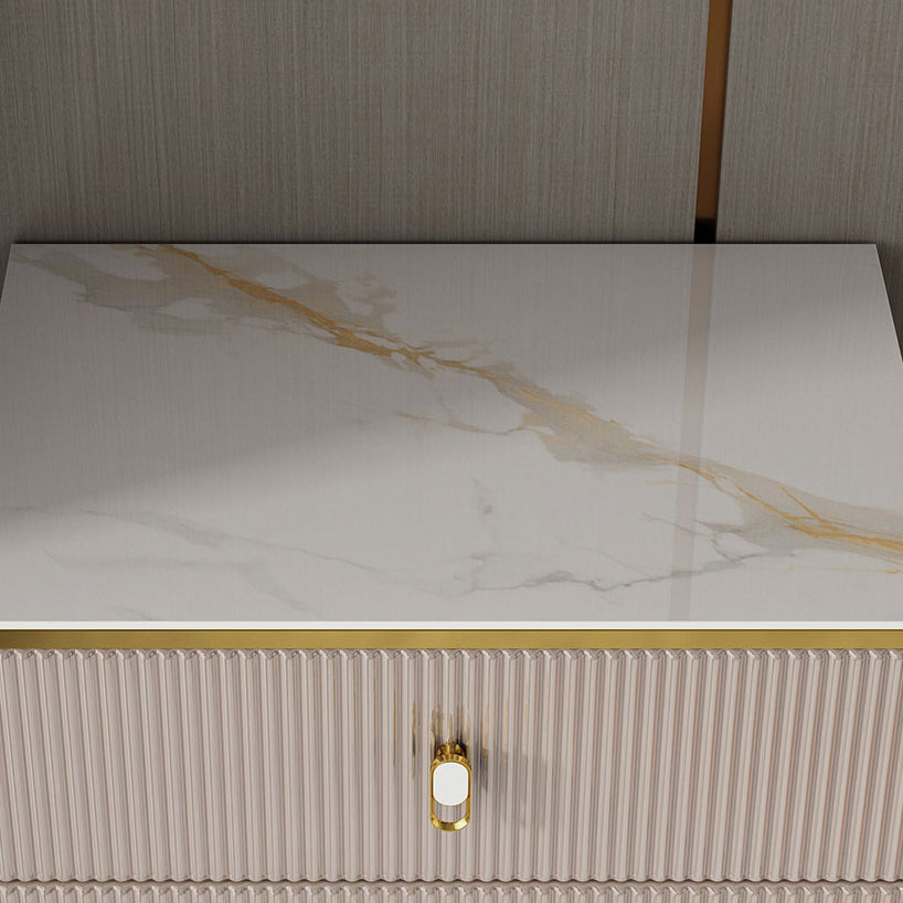 Modern de almacenamiento Cofensador de almacenamiento Cofre de piedra con 5 cajones