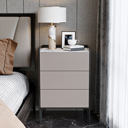 Cofre de almacenamiento de piedra tocador de cofre de almacenamiento moderno para dormitorio