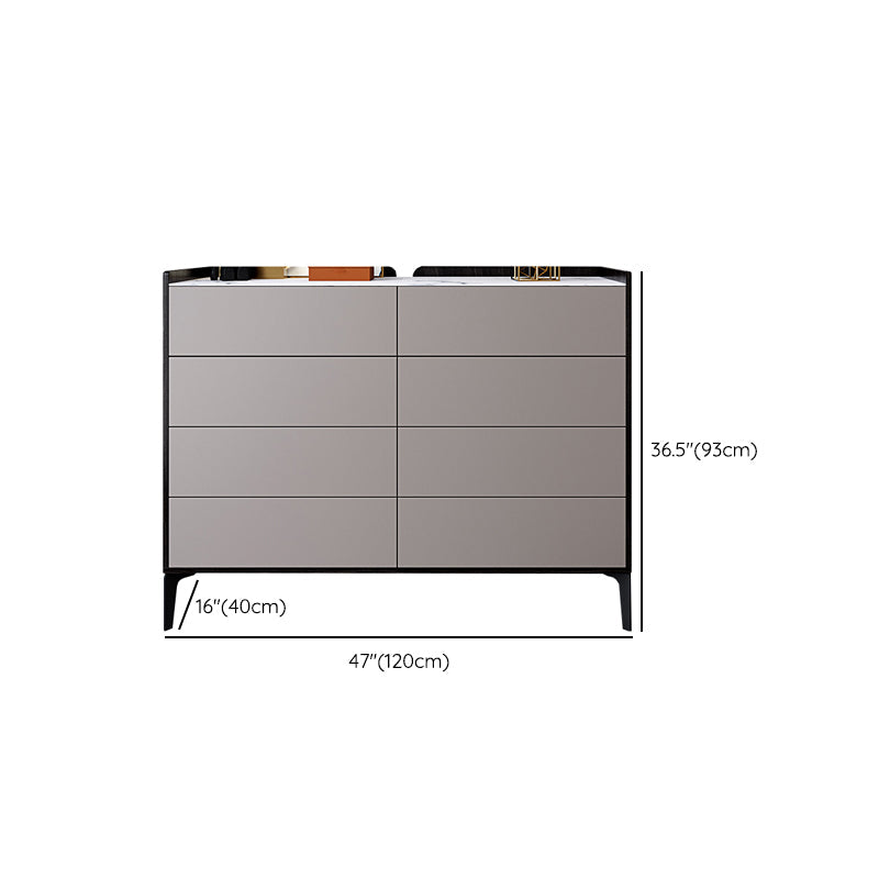 Cofre de almacenamiento de piedra tocador de cofre de almacenamiento moderno para dormitorio