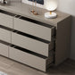Modern Storage Chest Dresser Wooden Storage Chest with 6 Drawers Clearhalo 'Bedroom Furniture' 'Dressers & Chests' 'dressers_chests' 'furn' 'furn_dressers_chests' 'Furniture' 7429076