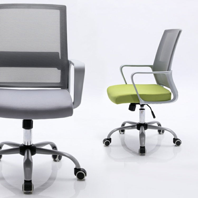 Silla de oficina de armas fijas Mecanismo de inclinación de la colcha de escritorio ergonómico moderno con ruedas