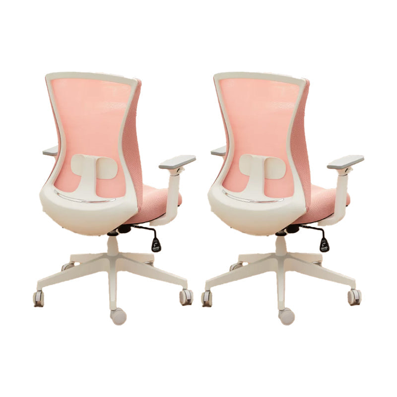 Meccanismo di inclinazione della sedia da slitta per armi rimovibile moderna nessuna sedia da scrivania ergonomica angosciante