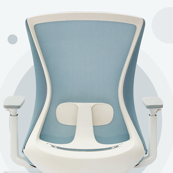 Meccanismo di inclinazione della sedia da slitta per armi rimovibile moderna nessuna sedia da scrivania ergonomica angosciante