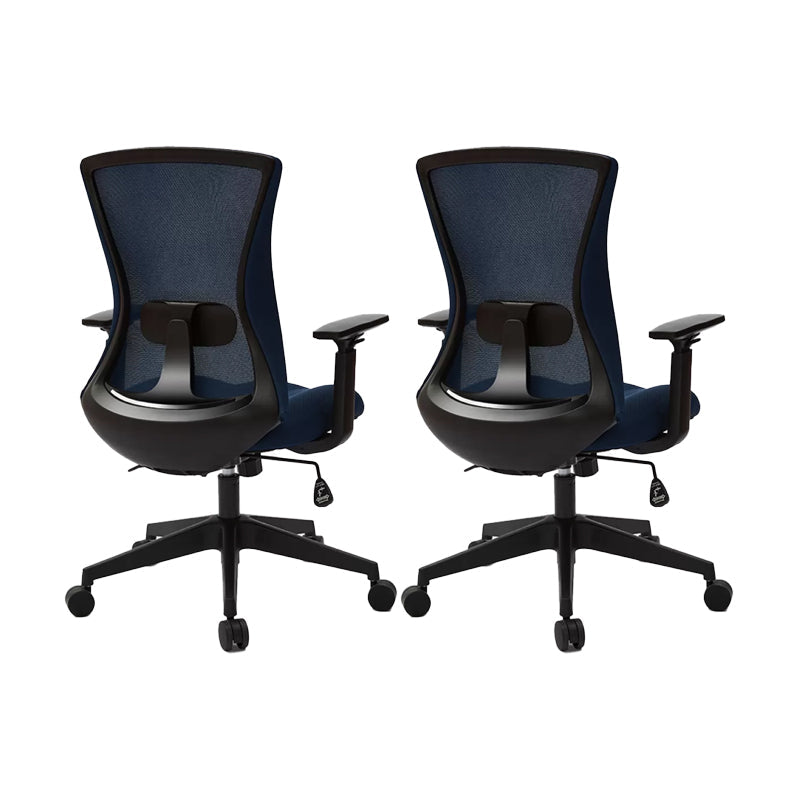 Meccanismo di inclinazione della sedia da slitta per armi rimovibile moderna nessuna sedia da scrivania ergonomica angosciante