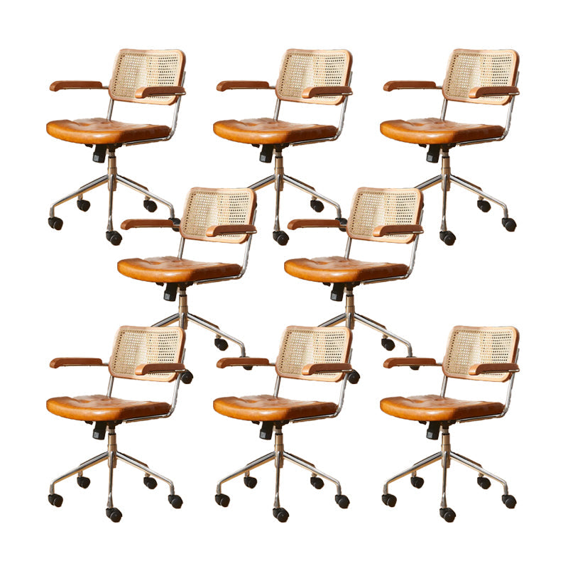 Mecanismo de inclinación de silla de oficina moderna sin angustia silla de diapositivas ergonómica