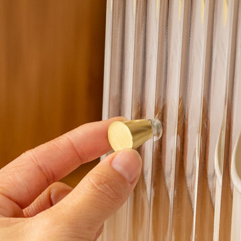 Libreria verticale chiusa con libreria contemporanea con armadi