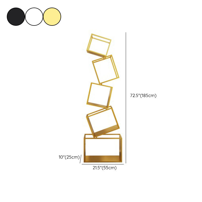 4 planken eigentijdse Etagere boekenkast open metal boekenplank