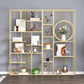 Etagere eigentijdse boekenplank open metalen bookkast met planken met planken