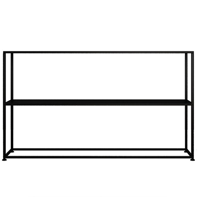 Librure de bibliothèque en métal contemporain etagere ouvrir la bibliothèque avec étagères