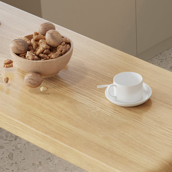 Juego de mesa de bar rectangular moderno, juego de mesa de bar de madera marrón de 1/3 piezas