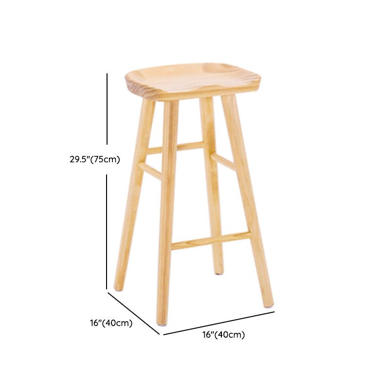 Juego de mesa de bar rectangular moderno, juego de mesa de bar de madera marrón de 1/3 piezas