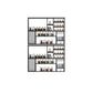 Wall Mounted Wine Bottle Rack Metal Wine Bottle Rack for Home