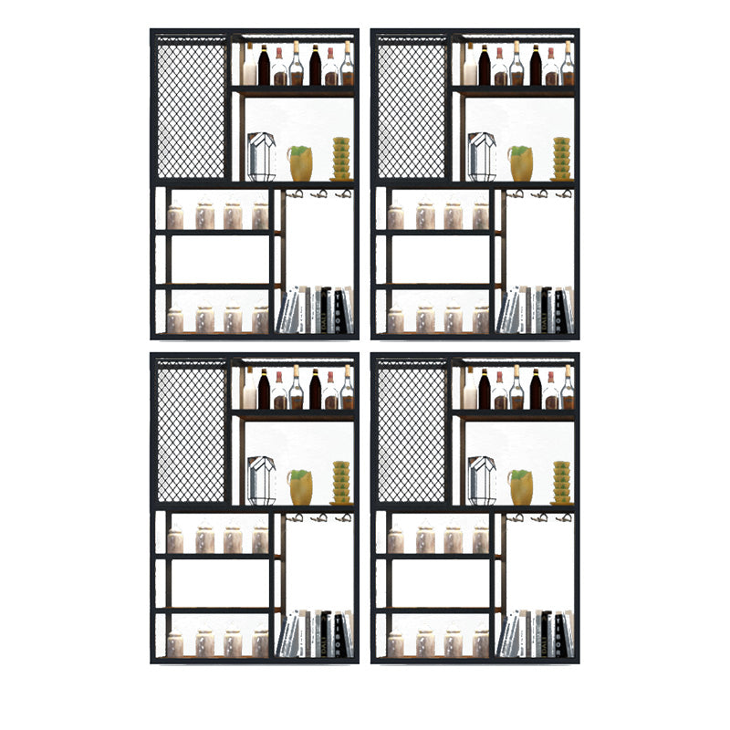 Wall Mounted Wine Bottle Rack Metal Wine Bottle Rack for Home