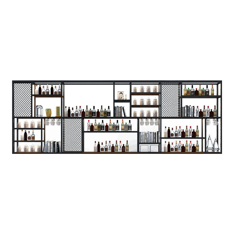 Wall Mounted Wine Bottle Rack Metal Wine Bottle Rack for Home