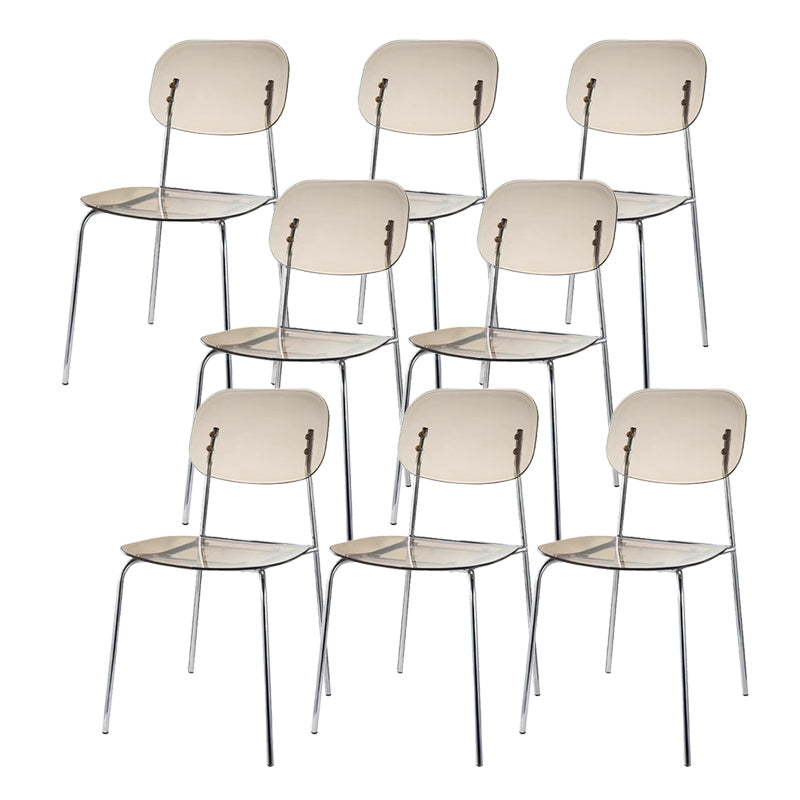 Sgabelli da bar in plastica in stile industriale sgabelli da bar senza schienale con poggiapiedi