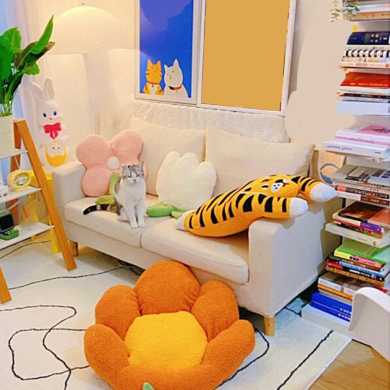 Scandinave 24,4 "de large oreillers de dos carré arme carrée convertible canapé