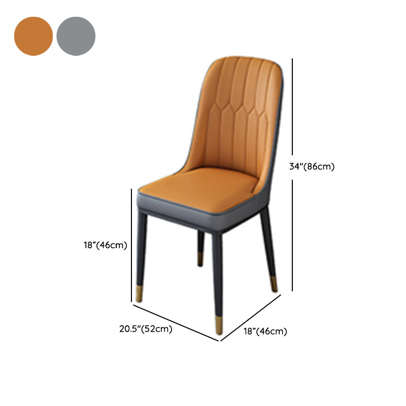 Meubles en pierre de style moderne 7/9 PCS 4 jambes Table avec chaise sans bras