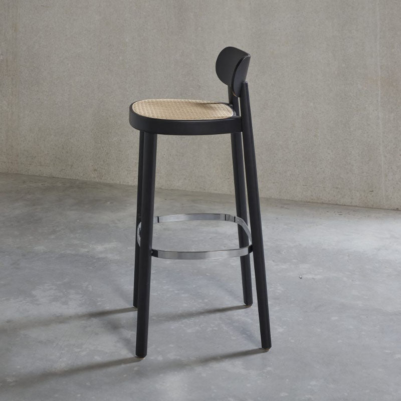 Contemporary Style Wood Counter Chair Footrest Counter Stool for Restaurant Clearhalo 'Bar Furniture' 'Bar Stools' 'bar_stools' 'furn' 'furn_bar_stools' 'Furniture' 'Kitchen & Dining Furniture' 7436573