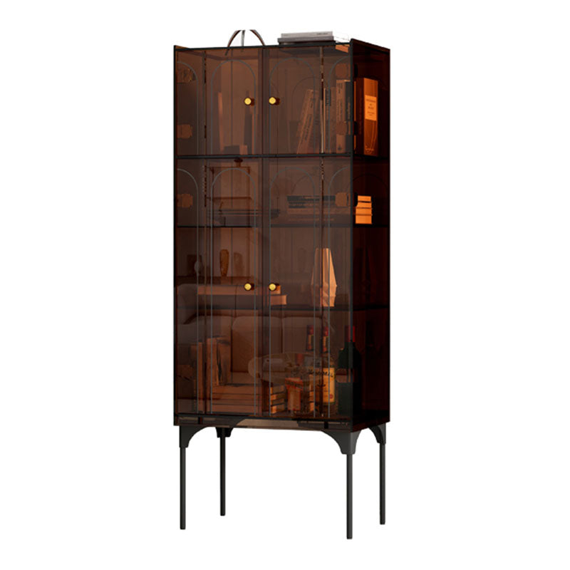 Servidor de plástico moderno de servidor de comedor con puertas para el comedor