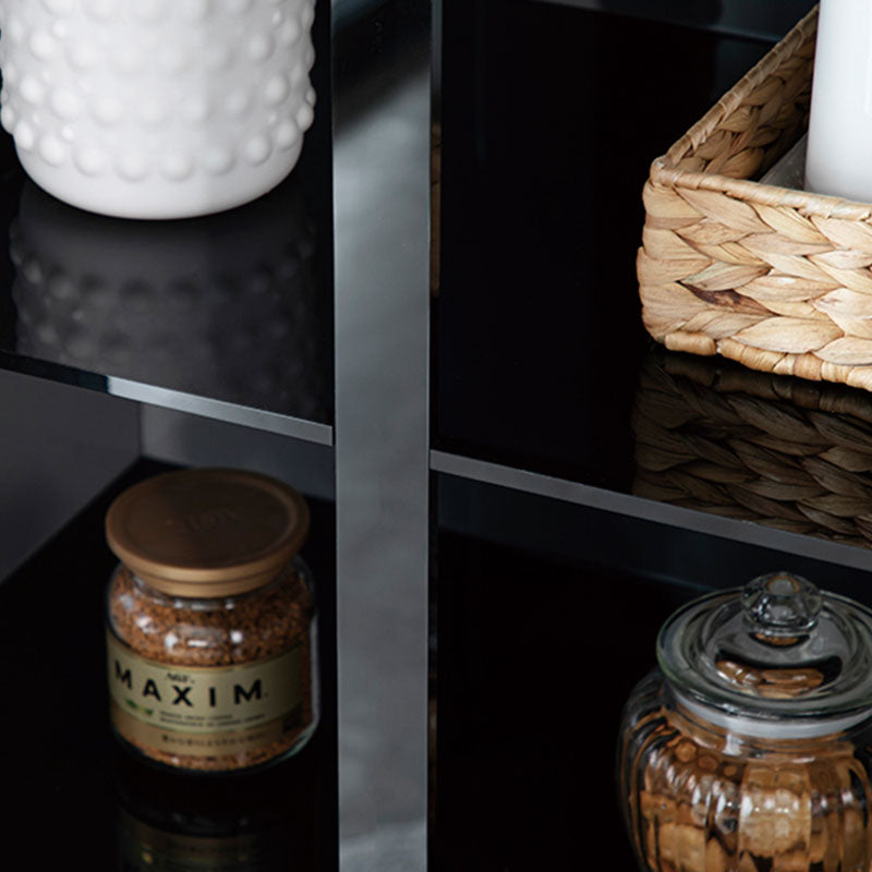 Servidor de plástico moderno de servidor de comedor con puertas para el comedor