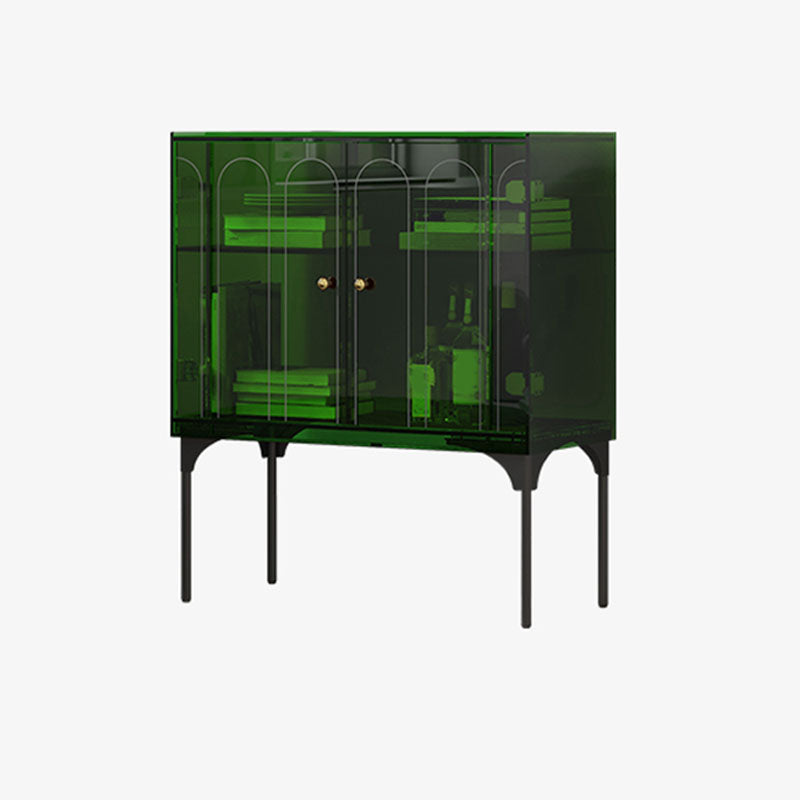 Servidor de plástico moderno de servidor de comedor con puertas para el comedor