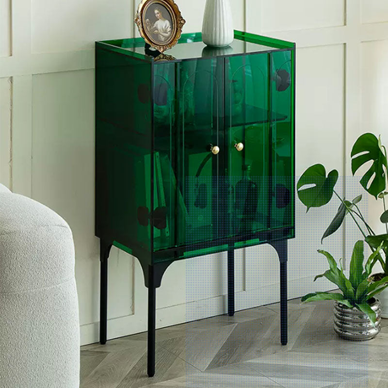 Servidor de plástico moderno de servidor de comedor con puertas para el comedor