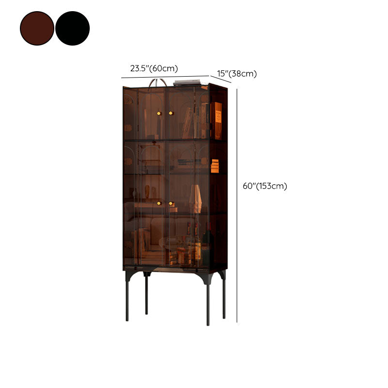 Servidor de plástico moderno de servidor de comedor con puertas para el comedor