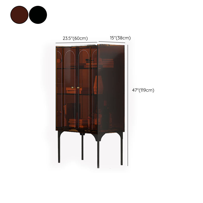 Servidor de plástico moderno de servidor de comedor con puertas para el comedor