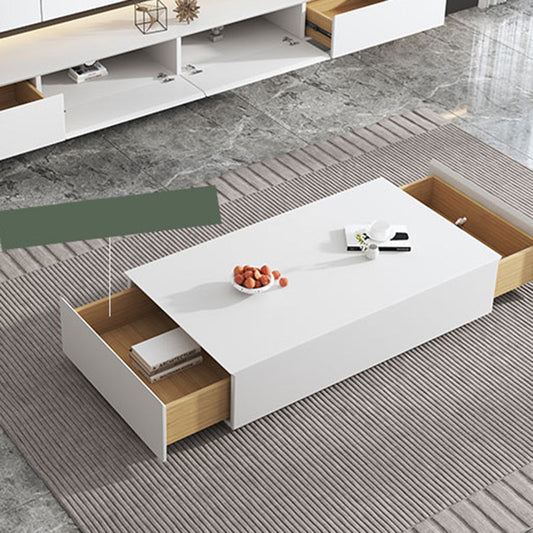 Contemporary Drawers TV Console Floating Faux Wood Media Console for Home Clearhalo 'furn' 'furn_tv_stands_entertainment_centers' 'Furniture' 'Living Room Furniture' 'TV Stands & Entertainment Centers' 'TV Stands & Media Storage Furniture' 'tv_stands_entertainment_centers' 7437079