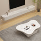 Contemporary White TV Console Wall Mounted Wood Media Console Clearhalo 'furn' 'furn_tv_stands_entertainment_centers' 'Furniture' 'Living Room Furniture' 'TV Stands & Entertainment Centers' 'TV Stands & Media Storage Furniture' 'tv_stands_entertainment_centers' 7437089