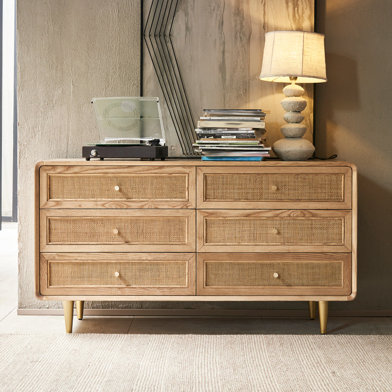 Modern Storage Chox Dresser Cofre de almacenamiento de madera sólida para dormitorio