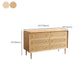 Modern Storage Chox Dresser Cofre de almacenamiento de madera sólida para dormitorio