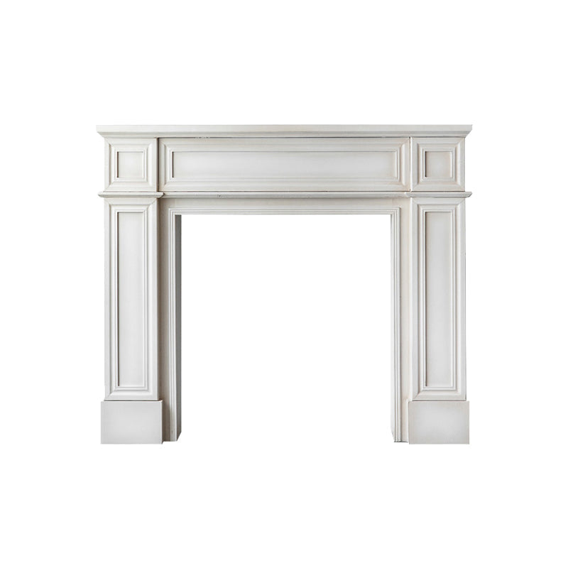 Rectangle Shape French Country Console Table Wooden Sofa Table in White