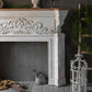 Rectangle Shape French Country Console Table Wooden Sofa Table in White