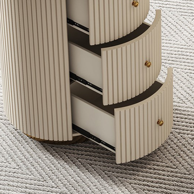 Glam Style Stone Writing Desk 3 Drawers Metal Desk for Office Clearhalo 'furn' 'furn_office_desk' 'Furniture' 'Office Desks' 'Office Furniture' 'office_desk' 7437312