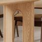 Table de conférence de style moderne Table d'écriture en bois en naturel