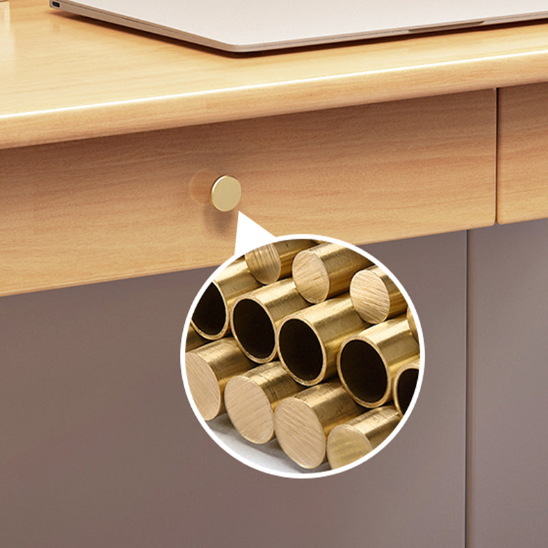 21.7 "W√ó29.5" H Glam Writing Desk zu Hause rechteckiger Büroschalter