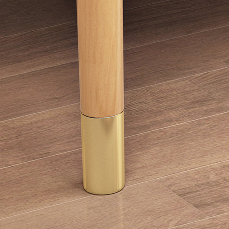 21.7 "W√ó29.5" H Glam Writing Desk zu Hause rechteckiger Büroschalter