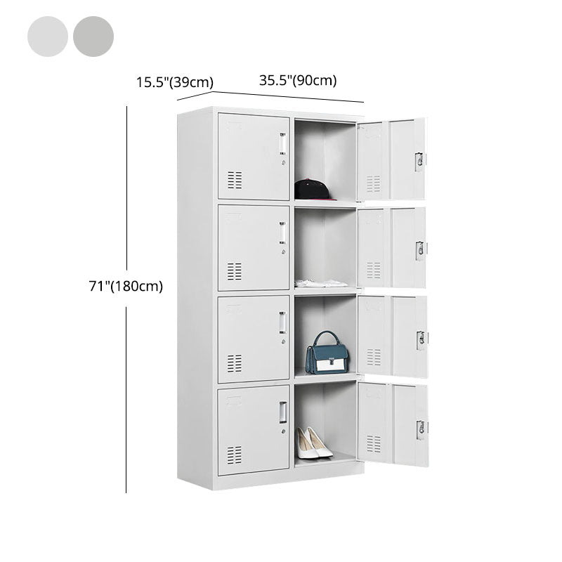 Armadio contemporaneo armadio metallo armorale non sospeso con serratura