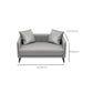 24.8" High Sofa Faux Leather/Genuine Leather Tuxedo Arm Sofa with Pillows Clearhalo 'furn' 'furn_sofas' 'Furniture' 'Living Room Furniture' 'Sofa' 'sofas' 7438911