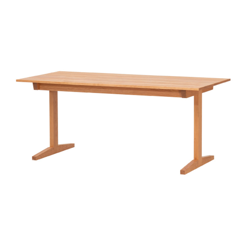 Modern Rectangle Wood Dining Table Cherry Wood Base for Dining Room Clearhalo 'Dining Tables & Seating' 'Dining Tables' 'dining_table' 'furn' 'furn_dining_table' 'Furniture' 'Kitchen & Dining Furniture' 7439181